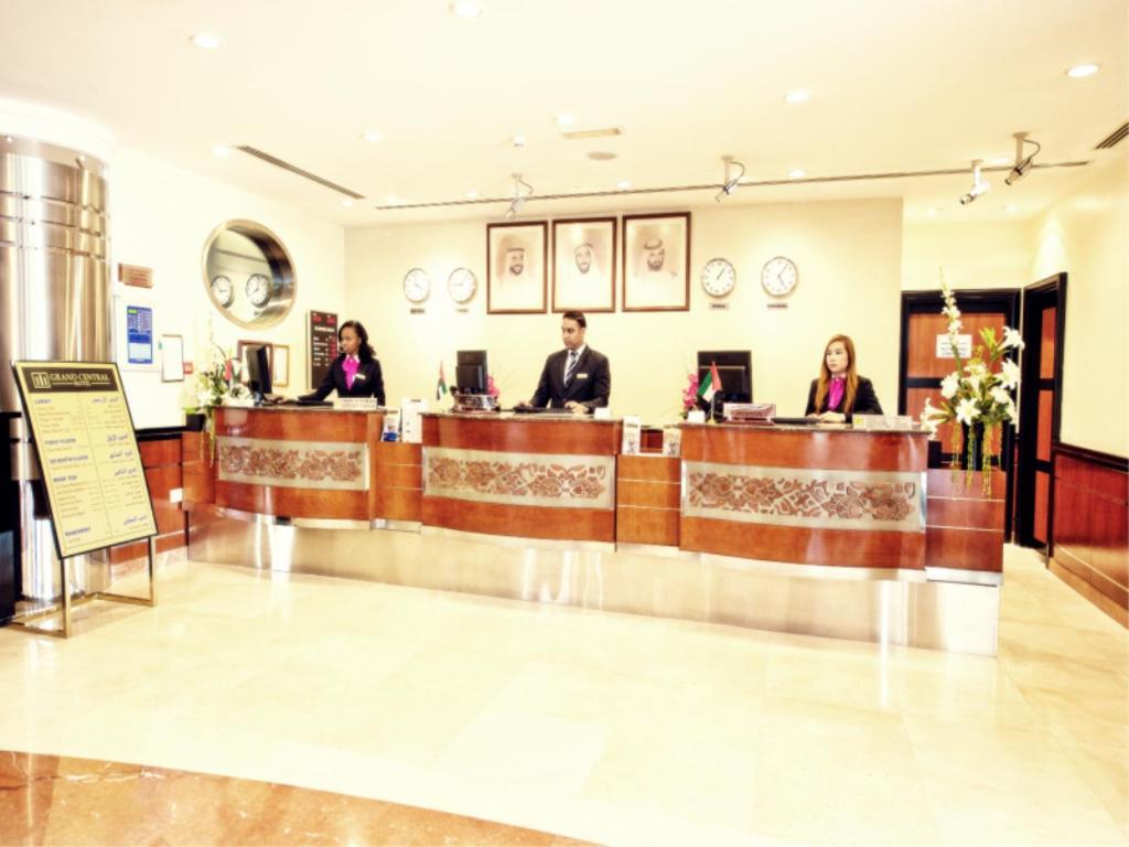 پذیرش هتل گرند سنترال دبی