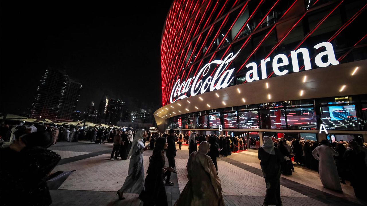 عکس سالن کوکا کولا ارنا دبی